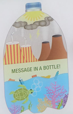 Joe's Asda Plastic Investigators poster design won £10,000 for St Laurence Primary School in Lincoln