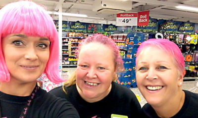 Tickled Pink at Asda Fareham