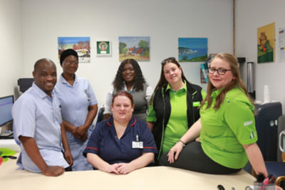 Asda Chadwell Heath donated £25,000 to the King George and Queen's Hospital Charity