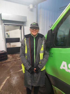 Sam Speechley from Asda Queensferry