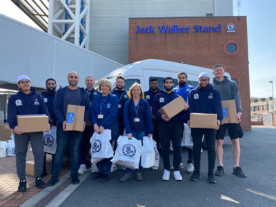 Asda Blackburn and Blackburn Rovers Community Trust Ramadan hampers