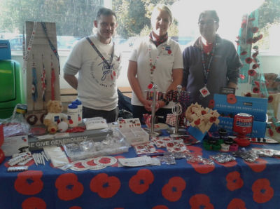 Poppy Appeal at Asda Rawtenstall