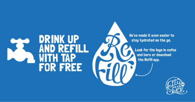 Refill campaign from City to Sea