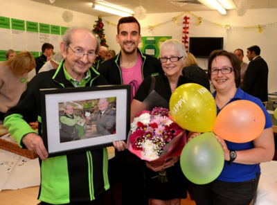 Roy Pennington  retires from Asda Worcester