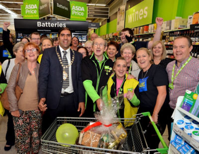 Happy retirement to Roy Pennington from Asda Worcester