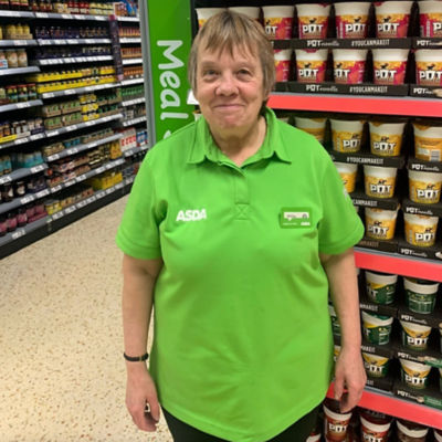 Shirley Elliott from Asda Royston