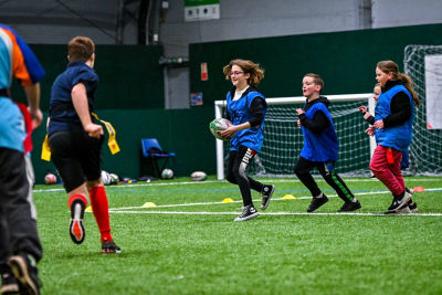 Asda Donnington Wood Christmas magical moment with Shropshire Rugby Rebels and Jason Robinson