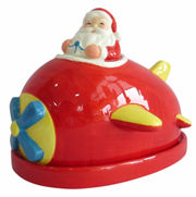 Asda Santa butter dish