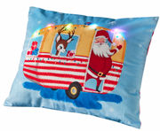 Asda light up Santa cushion