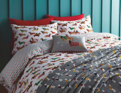 Christmas sausage dog set