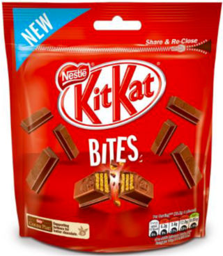 KITKAT Original Milk Chocolate Bites Pouch Bag 104g