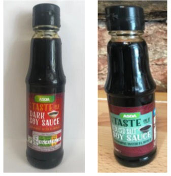 Asda Dark Soya or Light Soya Sauce