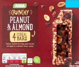 Product recall Peanut & Almond Cereal Bars