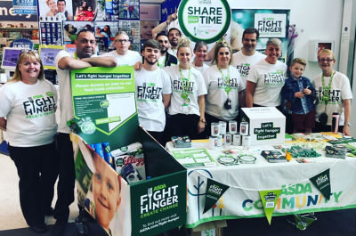 Asda Fight Hunger Create Change at Asda Halifax