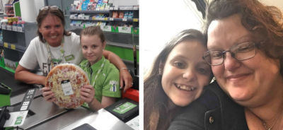 Melissa Taylor-Grounsell loved her day helping at Asda Isle of Wight