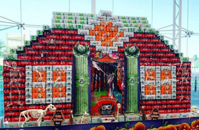 Halloween display at Asda Benton
