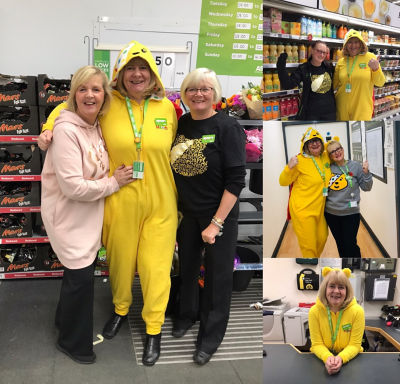 Asda colleagues fundraise for BBC Children in Need appeal