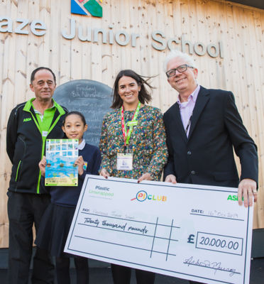 Henleaze Primary School in Bristol wins £20,000 in Asda’s national poster competition aimed at tackling plastic pollution