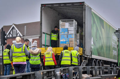 Asda colleagues helped clean up after floods in Doncaster