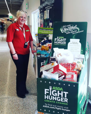 Asda Fight Hunger Create Change at Asda Barrow