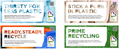 Asda plastic reduction and recycling messages