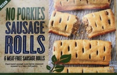 No Porkies Meat-Free Sausage Rolls