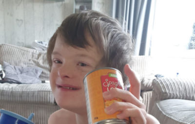 Lisa Calder appealed on Facebook for her son Duncan's favourite Asda Spaghetti Loops