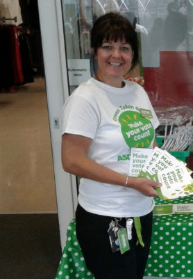 Asda Sutton in Ashfield community champion Hayley Carrington