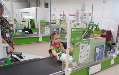 Sophie Birkin VIP tour Asda Brierley Hill