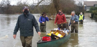 Asda Tilehurst flood donation