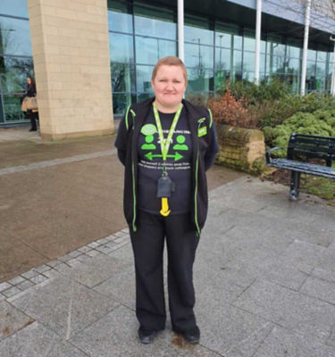 Gail Greaves from Asda Chaucer Road helped a homeless man find accommodation