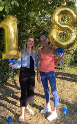 Tegan Mead from Asda Biggleswade celebrates her 18th birthday