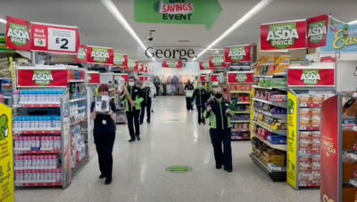 Asda Omagh colleagues perform Jerusalema dance