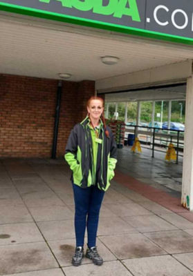 Michelle Forte from Asda Maesteg