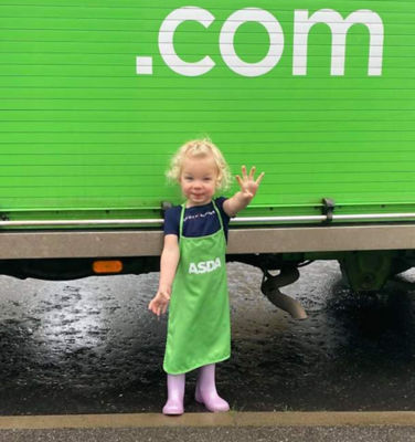 Ada Higgins at Asda Elgin