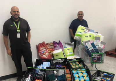 Asda Dagenham provides emergency help after heatwave fires