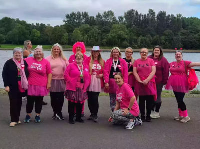 Thanks to all our customers, colleagues and volunteers for supporting Tickled Pink
