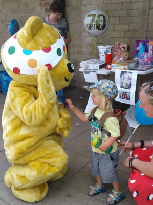 BBC Children in Need at Asda Shipley