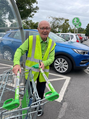 John Bumford age 89 from Asda Shrewsbury