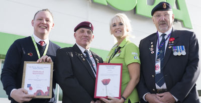 Poppy Appeal at Sittingbourne