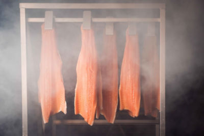 Asda's new salmon smoking process