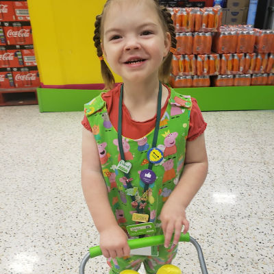 Sophie Birkin VIP tour Asda Brierley Hill