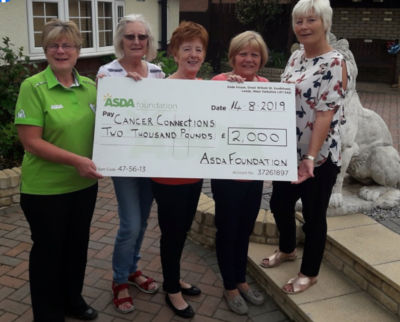 Asda Boldon and Asda South Shields community champions Tracey Tough and Mavis Maughan