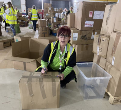 Asda Southampton and Asda Eatleigh support donations for Ukraine refugees