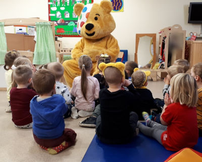 Asda Boston community champion Stephen supporting BBC Children in Need