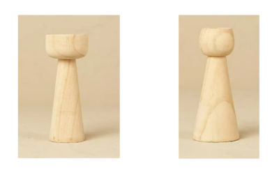Product Recall: Stacey Solomon WOOD CANDLEHOLDER Version 1: Pillar Candle Holder Version 2: Taper Candle Holder