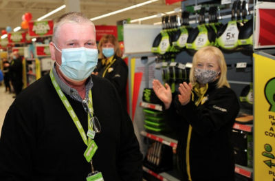 Stephen Gallagher from Asda Kirkcaldy
