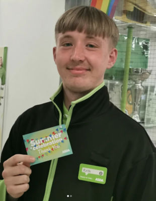 Keith Riley from Asda St Helens