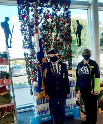 Asda Ipswich Stoke Park supports the Poppy Appeal