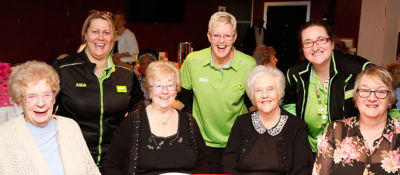 London community champions with guests